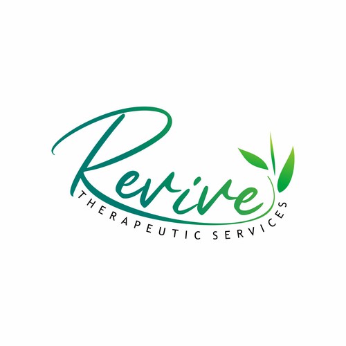 Looking for a modern, refreshing logo for Revive Therapeutic Services Design réalisé par Anthem.