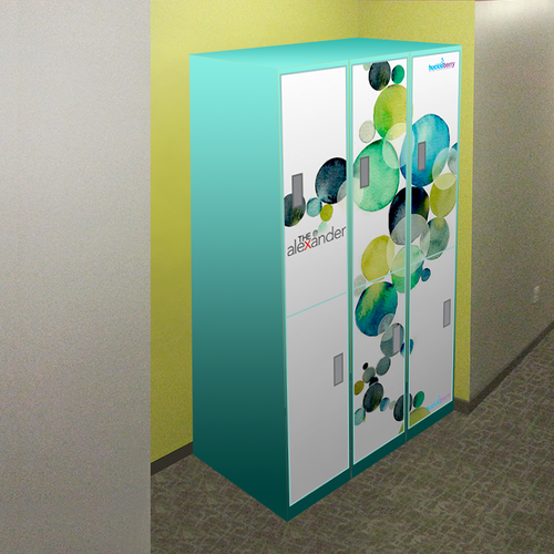 Custom Locker Wrap Design by Kvilli