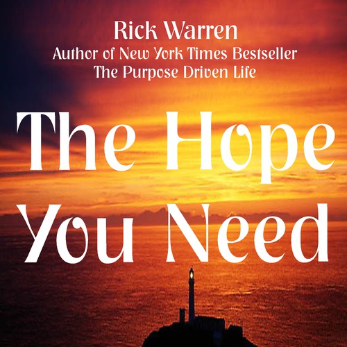 Design Rick Warren's New Book Cover Réalisé par Martha Siano
