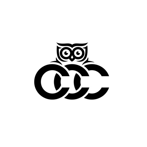 Business service logo with owl symbol Design by AngkolJo