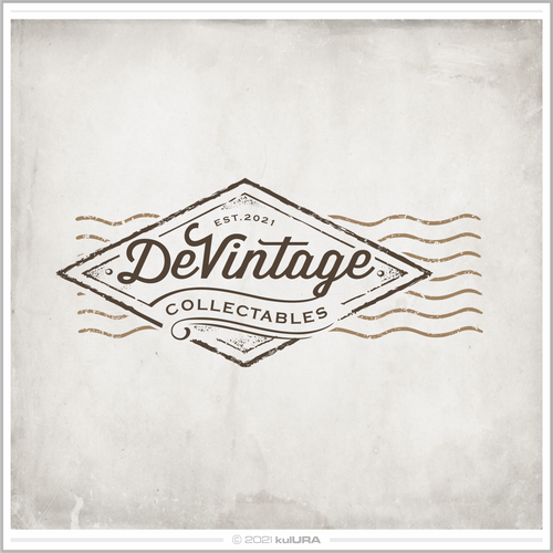 Vintage and retro collectibles Design von kulURA