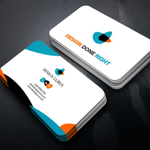 Business Card for DesignGurus.com Design réalisé par Xclusive16