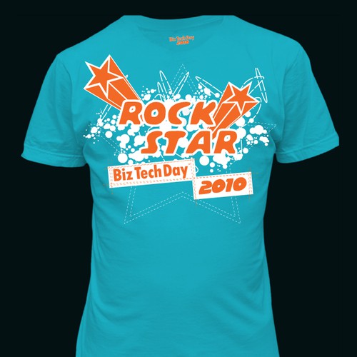 Give us your best creative design! BizTechDay T-shirt contest Réalisé par FIREART