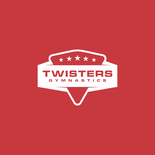 Twister Gymnastics Logo Rebrand - Modern, Exciting, Clean Logo Update for Kids Gymnastics Facility Design by Ok Lis