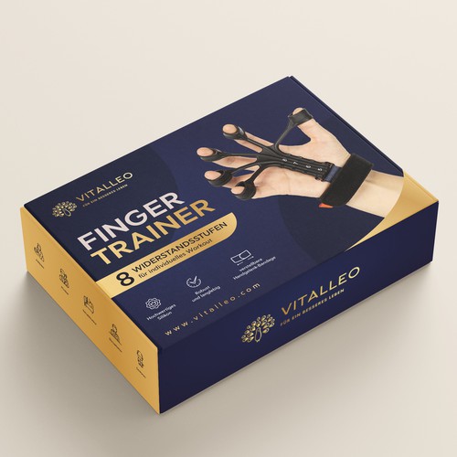 Create a hight quality Finger Trainer packaging design Design von SRGrafica