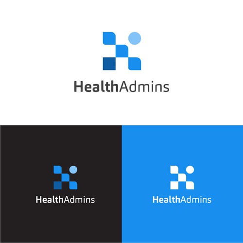 Be the designer that created the coolest healthcare software logo with Health Admins!!!! Design by Guane