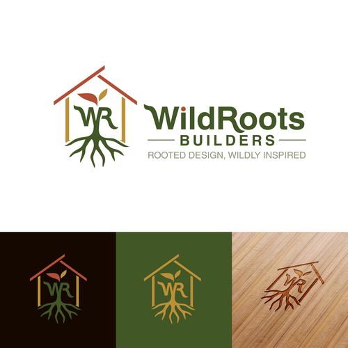 Design di Logo for Wild Roots Builders – Eco-Friendly, Whimsical Outdoor Spaces di SiCoret