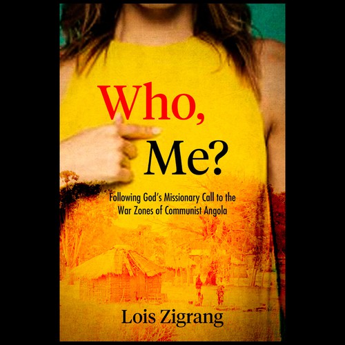 Create an Awesome Nonfiction Book Cover about a Missionary in War-Torn South Africa Design by Ace Silva