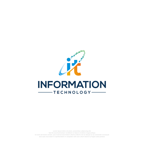 People-Centered Information Technology Logo Design by A L M A H Y R A ™