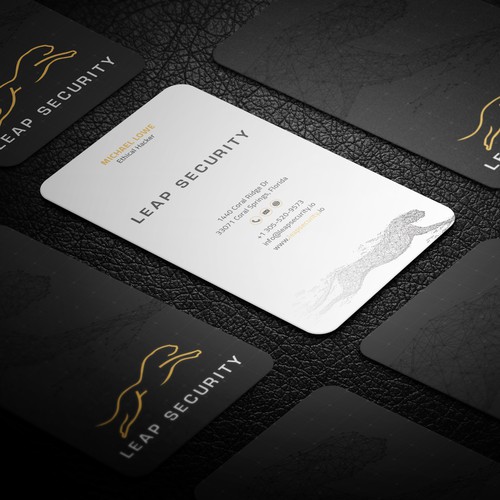 Hackers needing Minimal, Modern and Professional Business Cards....Be Creative!! Ontwerp door Hasanssin