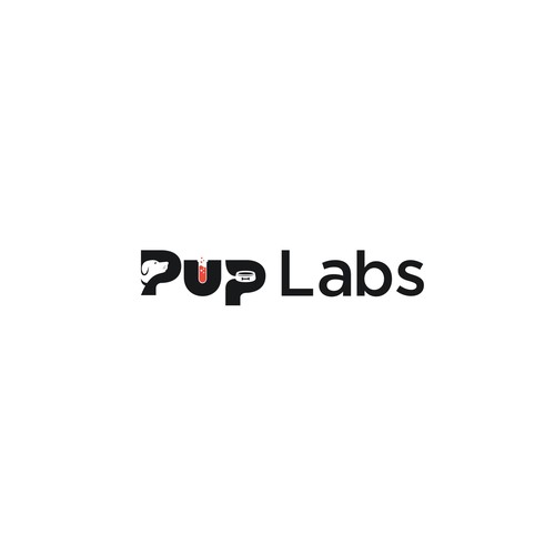 Pup Labs Logo Design Design by WebSky☁️