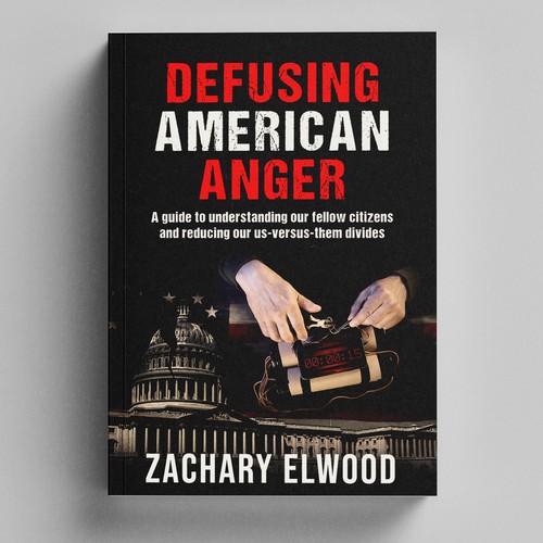 Cover for a book aimed at reducing American political anger Design by -Saga-