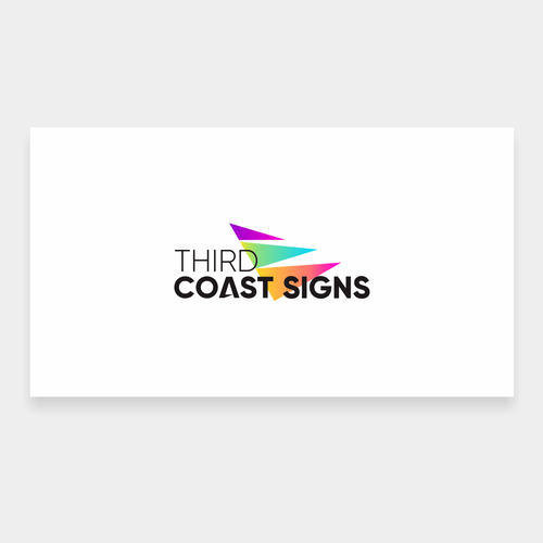 New vibrant business logo and branding for a sign making company serving Chicago Design by ntôþ