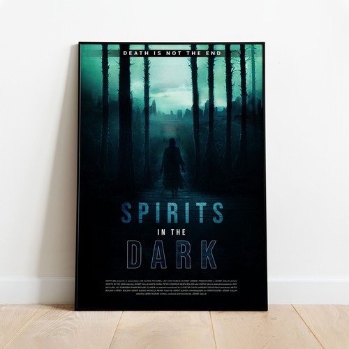 SPIRITS IN THE DARK poster contest Design by Alone Butterfly