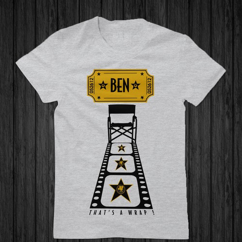 Design di Help Ben's Bar Mitzvah with a new t-shirt design di Zyndrome