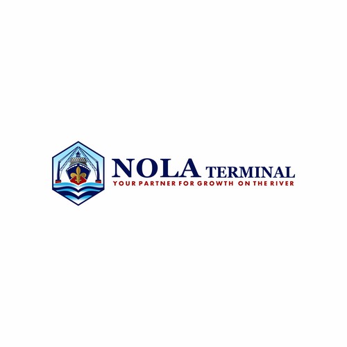 NOLA Terminal Logo Design by industrial brain ltd