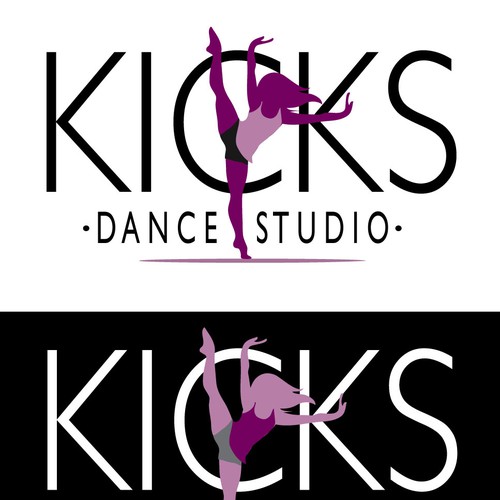 Kicks Dance Studio needs a new logo Réalisé par SHANAshay