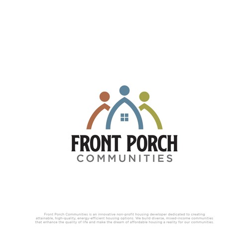 Front Porch Communities - A Not For Profit housing developer with a community focus Design réalisé par RaccoonDesigns®