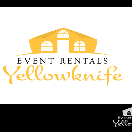 New event and party rental company needs a fun, modern and professional logo. Design by Acidpoptart