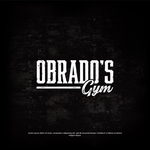 Logo for a Gym Design by Dirtymice