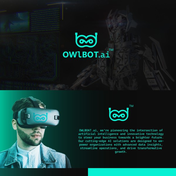 Ai chat bot logo design