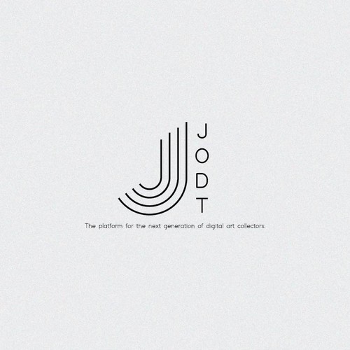 Modern logo for a new age art platform Design by mecares