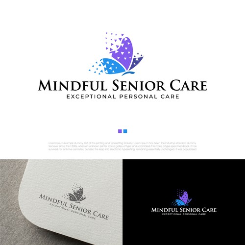 Mindful Senior Care Logo Contest Diseño de CreCreature