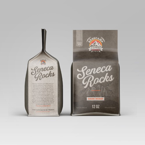 Design Basecamp Coffee Roasters por nuke.art