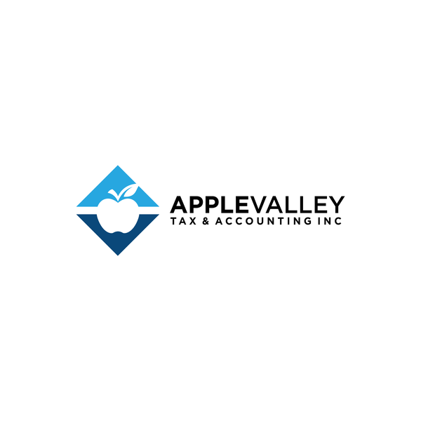 Design by abigail207 titled "Apple Valley Tax & Accounting Inc"