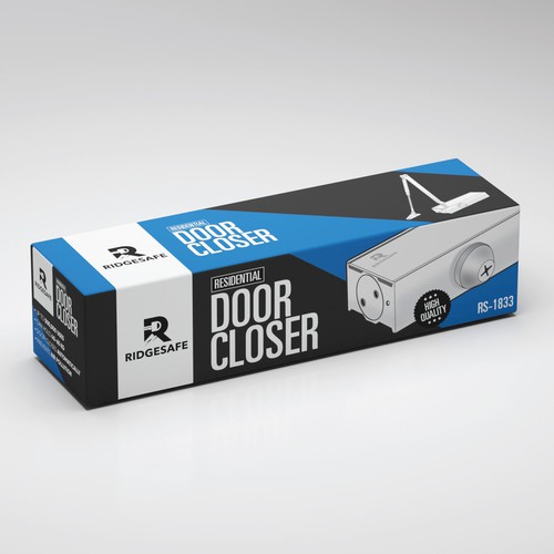 Design a Modern Packaging Design for Hardware Company (Door Closer) Design by Dem Ro