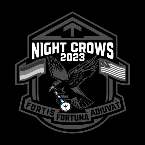 NIGHT CROWS - Military Special Operations Unit Logo design contest - GER/US Design by indraDICLVX