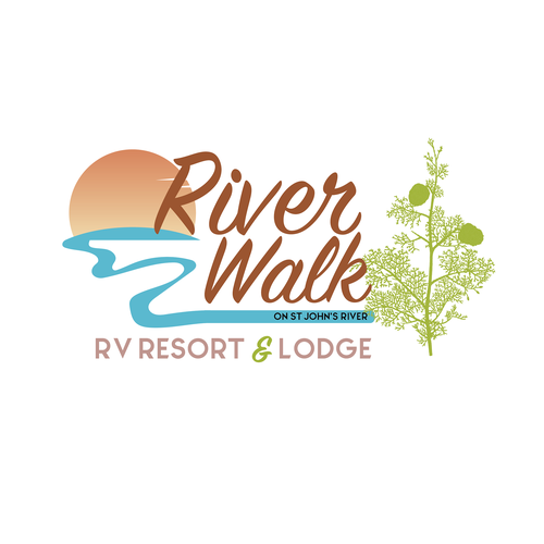 Logo our new resort destination in Florida Design by Rebecca Priebe