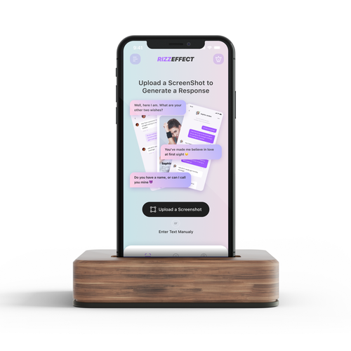 Design 3 Page UI For Mobile App about Flirting Design by borys.zbn
