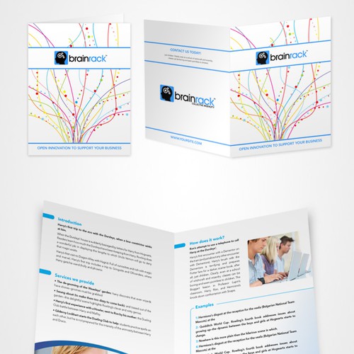 Design di Brochure design for Startup Business: An online Think-Tank di gd-fee