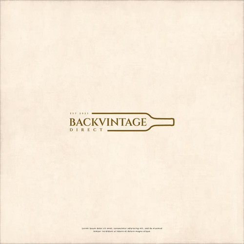 Logo for Retailer of Premium Wines to appeal to mature and sophisticated wine buyers Design by magdaraog™