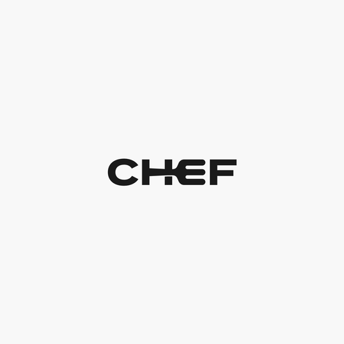 "CHEF": Food & Cooking Social Media Logo Design by c o n e l l o