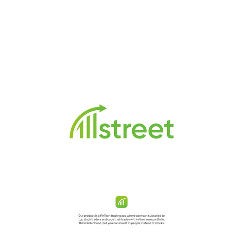 Iconic Logo for Stock Trading App Design by Lucky.B