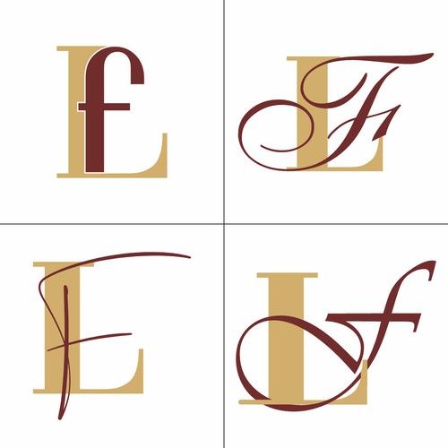 Sophisticated monogram logo design needed Design by YogiArtist