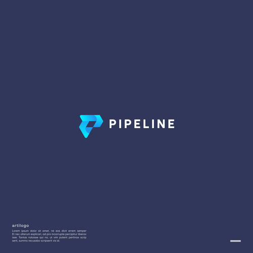 Design a cool, sleek, tech-oriented logo for Pipeline Design von artilogo.co