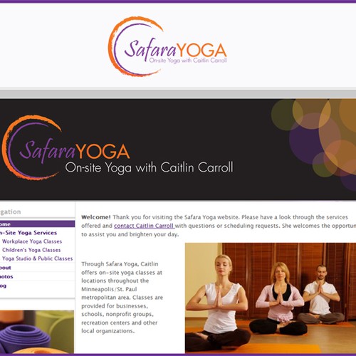 Safara Yoga seeks inspirational logo! Ontwerp door Butterflyiva