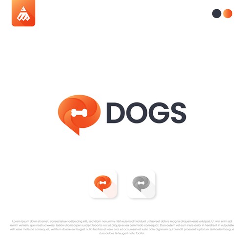 Logo for a dog social media community Design by Anshal Ahmed