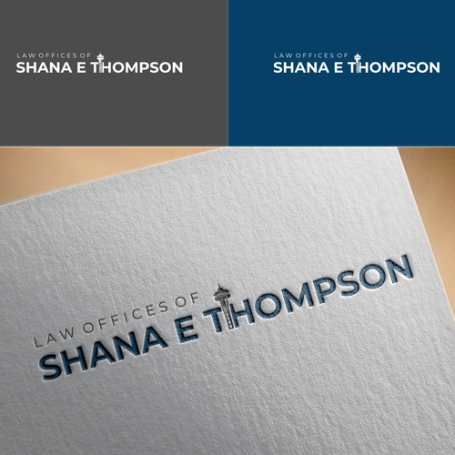 Sleek and modern logo design for a law firm Design by hayatunisa