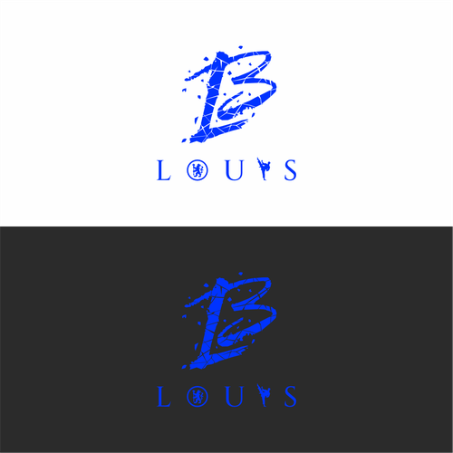 "A special birthday 'LB' logo with Louis!  Ice, cold, Chelsea FC, karate, classy, cool, urban" winning 