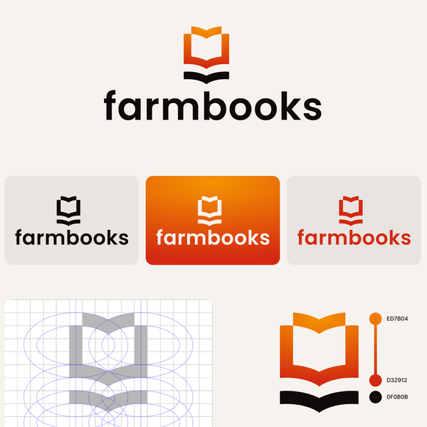 Farmbooks modern logo