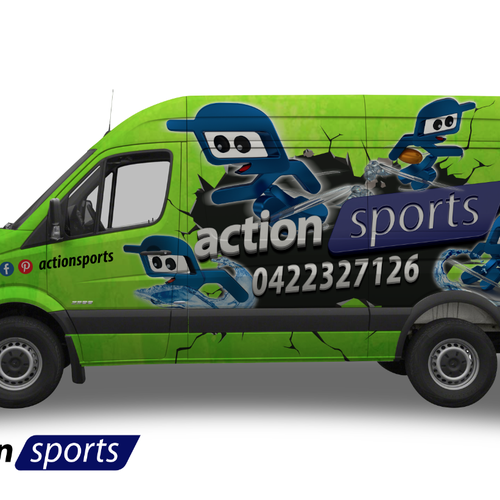 THE BEST VAN WRAP IN THE WORLD Design by kikodesigns