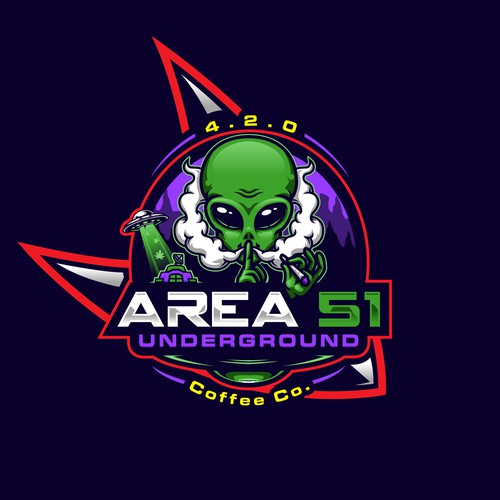 Secret base needs logo, can you keep a secret? Could lead to more. Design by Gr8 ART