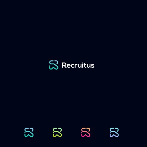 Logo for innovative recruitment company Design by 7_Hills