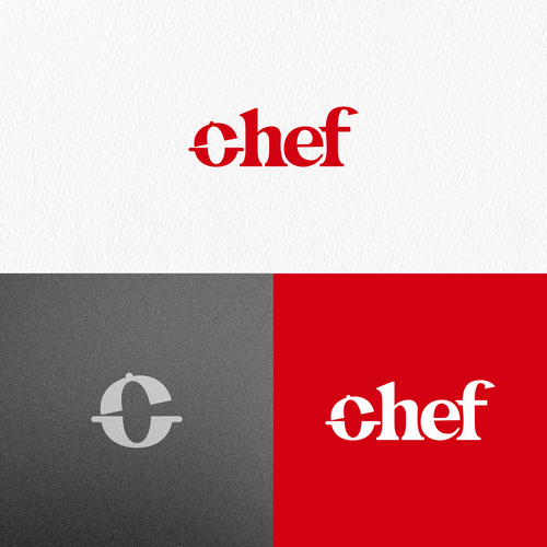 "CHEF": Food & Cooking Social Media Logo Design by ∴ Maha Ji ∴