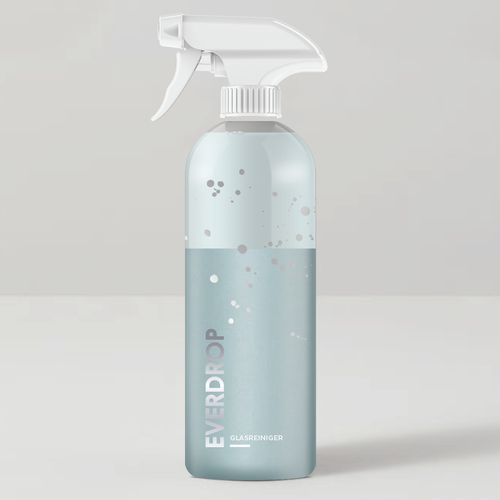 Premium Spray Bottle and Packaging for Cleaning Supplies Design by VoiceDesign