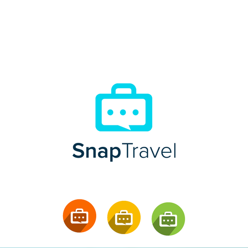 Create a Logo for Travel Booking service over Messaging Design by cucuque design